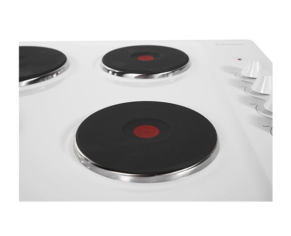 Westinghouse 60cm White Electric Cooktop